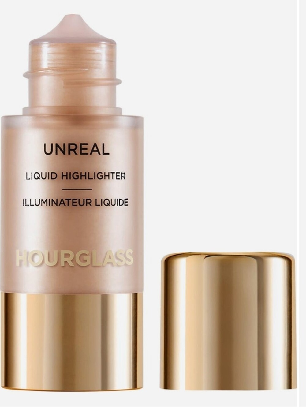 Hourglass Unreal Liquid Highlighter Mythic/Warm Bronze Gold. BNIB